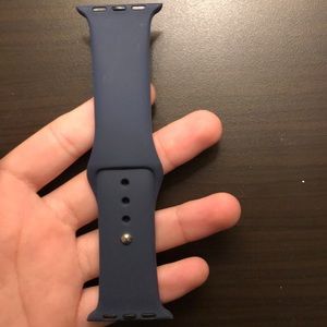38 mm navy blue apple watch band